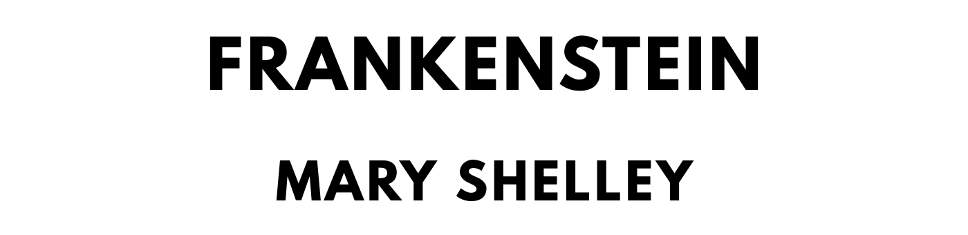 The titlepage for the Standard Ebooks edition of Frankenstein, by Mary Shelley