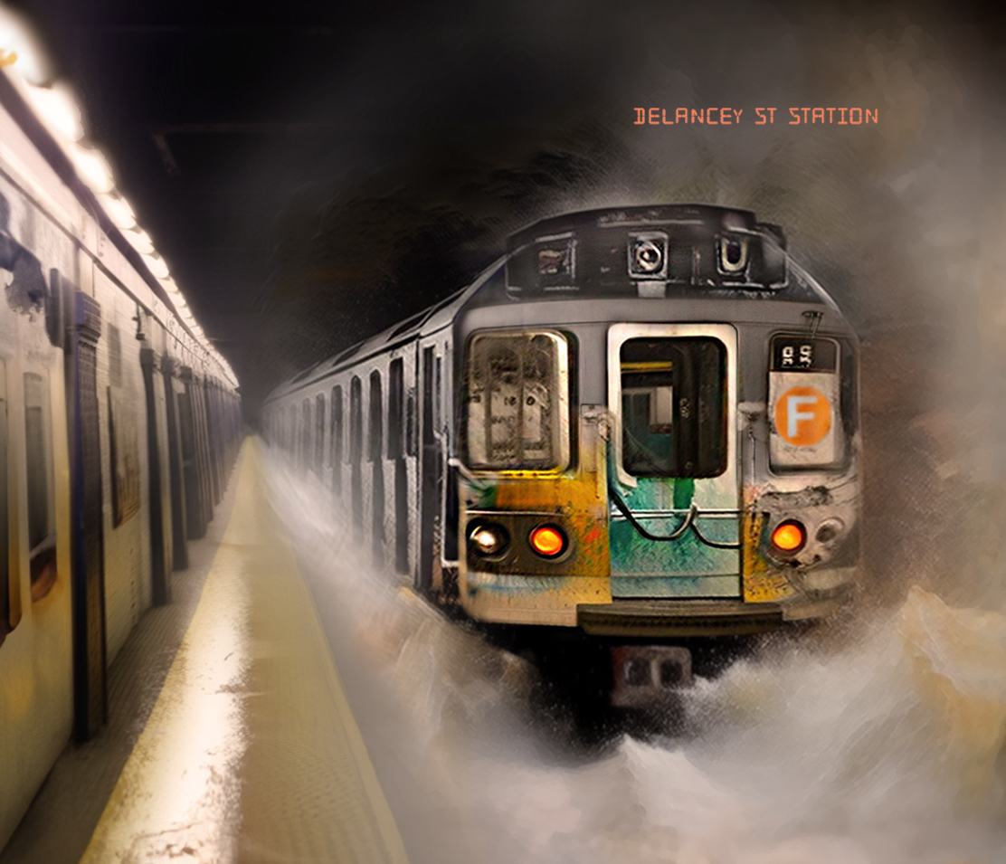 Detail image of subway train