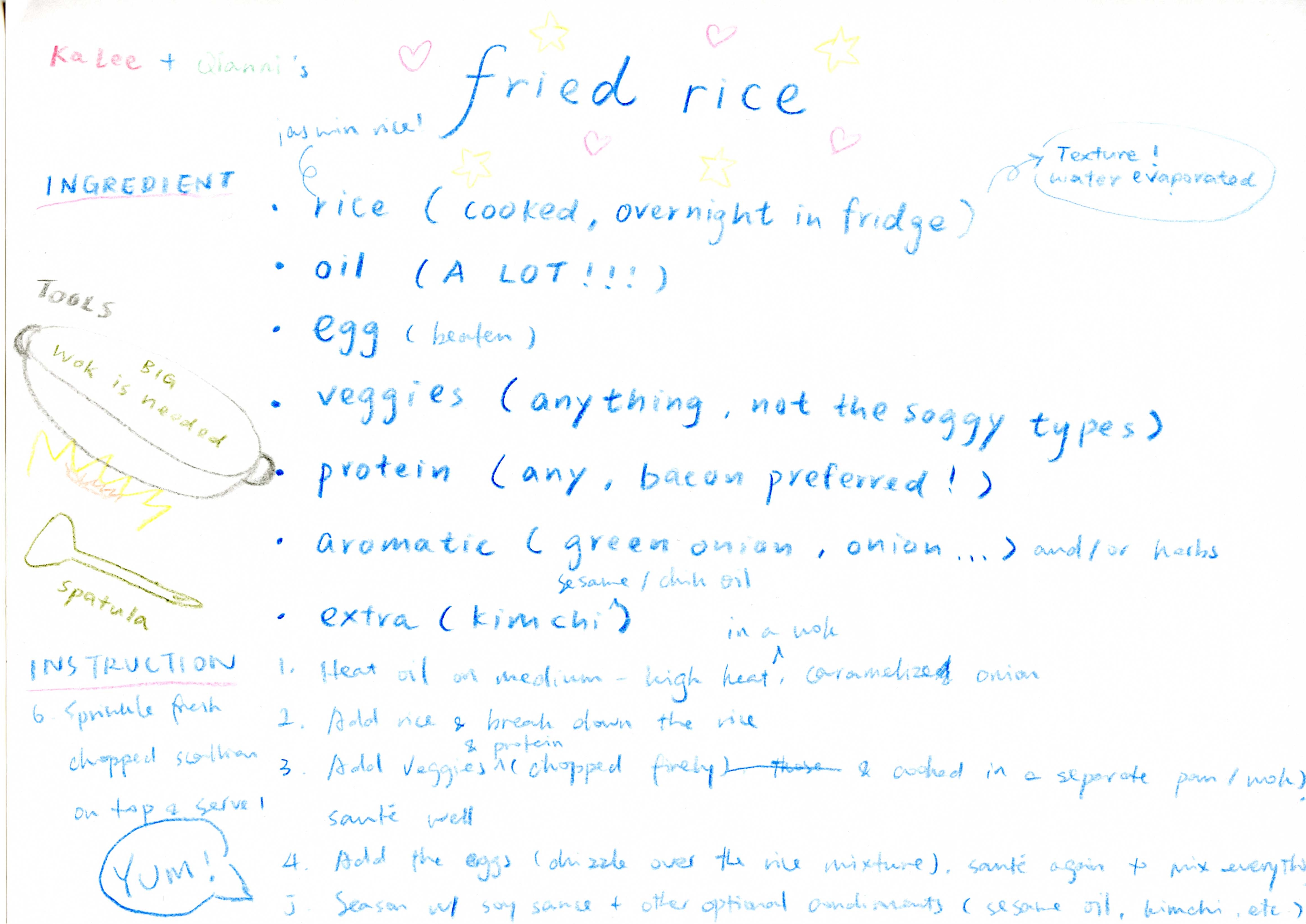 A delicious Fried Rice