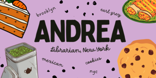 Cover of Andrea, Librarian, New York