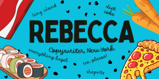 Cover of Rebecca, 35, Copywriter, New York